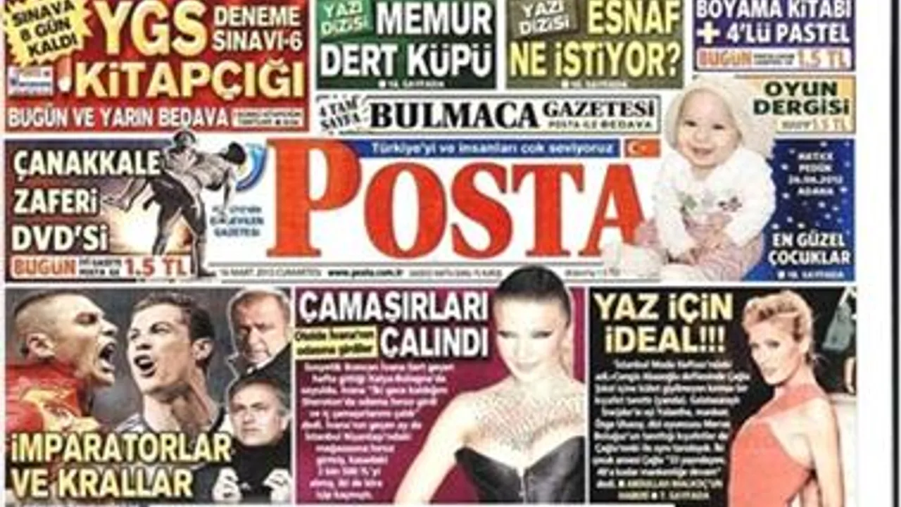 Posta Gazetesi Nden Dikkat Ceken Fenerbahce Basligi