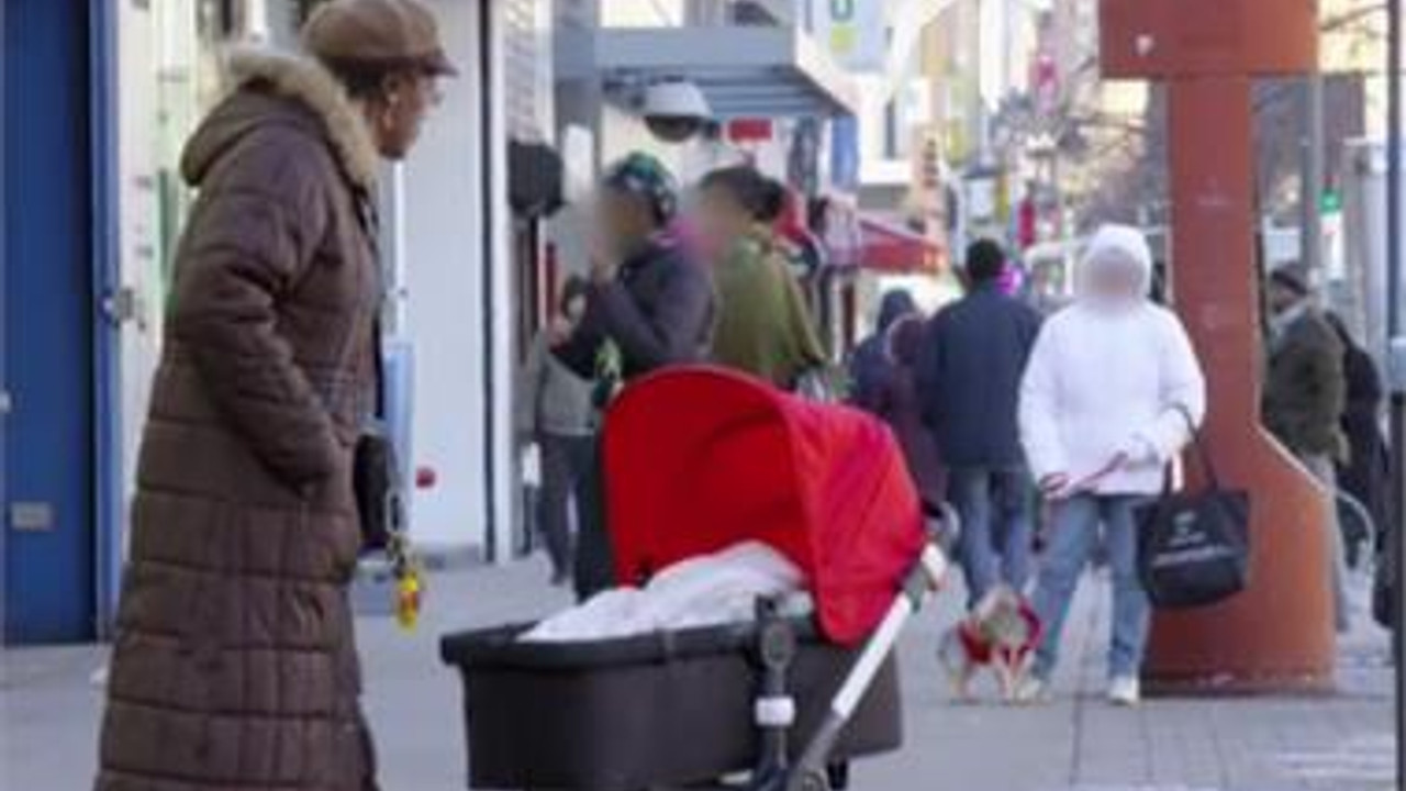 New York�ta �Şeytan Bebek� şoku!