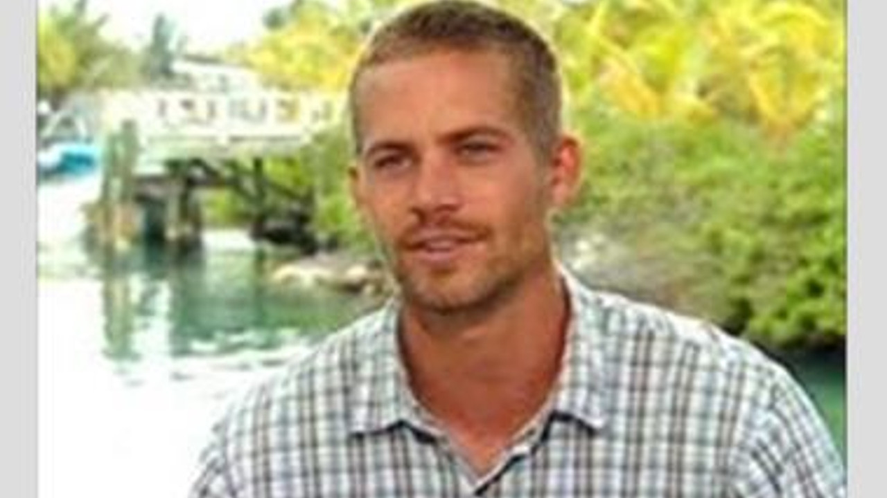 Paul Walker�ın arabası böyle alev aldı!