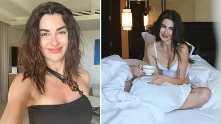 Aşkta aradığını bulamamıştı: Nesrin Cavadzade soluğu tatilde aldı. Leopar desenli mayolu pozlarını peş peşe paylaştı