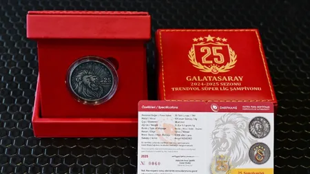 Galatasaray'ın 25. şampiyonluğu için hatıra parası bastırılıyor! Sınırlı sayıda olacak