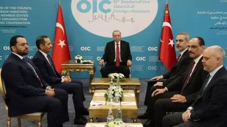 İslam İşbirliği Teşkilatı toplantısında kritik temaslar. Erdoğan, Arakçi dahil çeşitli ülkelerin temsilcileriyle görüştü