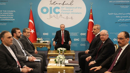 Cumhurbaşkanı Erdoğan, İran Dışişleri Bakanı Abbas Arakçi'yi kabul etti