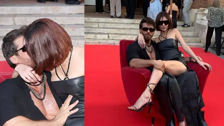 Can Yaman'dan yeni sevgilisiyle kırmızı halıda samimi pozlar