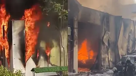 Otomobil tamirhanesinde yangın! 2 binaya sıçradı... Çok sayıdaki kişi dumandan etkilendi