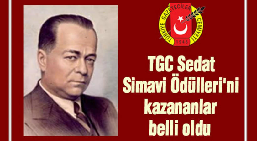 TGC Sedat Simavi Ödülleri'ni kazananlar açıklandı