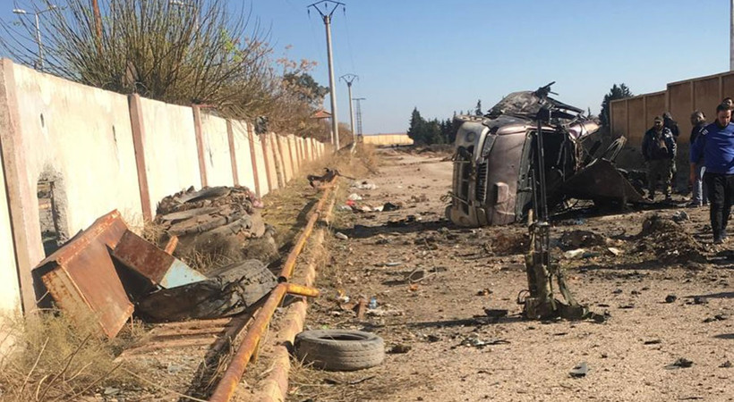 Tel Abyad'da hain saldırı