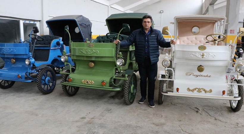 Denizli'de üretilen elektrikli faytonlar İstanbul'da kullanılacak