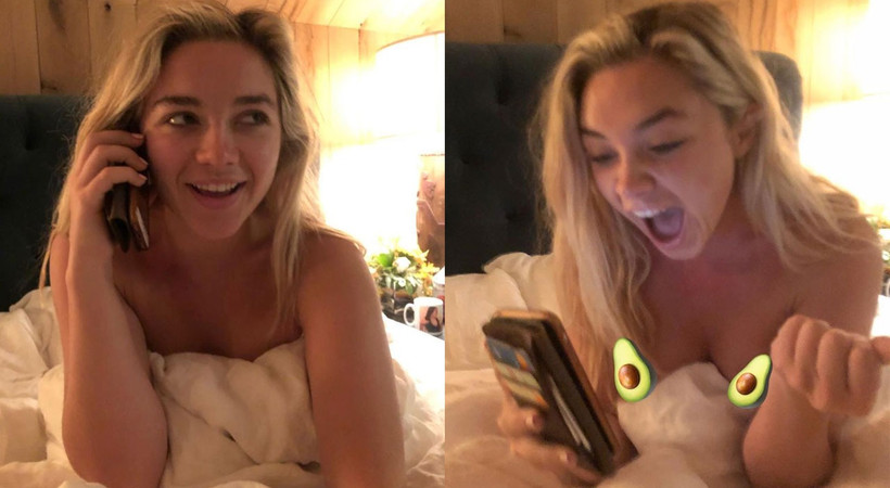 Florence Pugh, adaylık haberini alınca çıldırdı