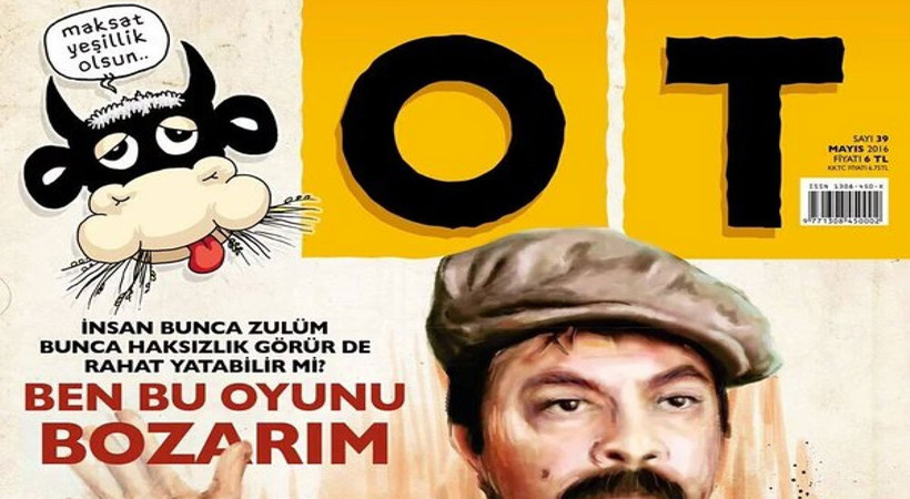 Ot dergisine giren hırsızlar her şeyi çaldı