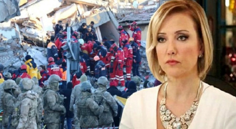 Berna Laçin'in Elazığ depremi paylaşımı olay oldu