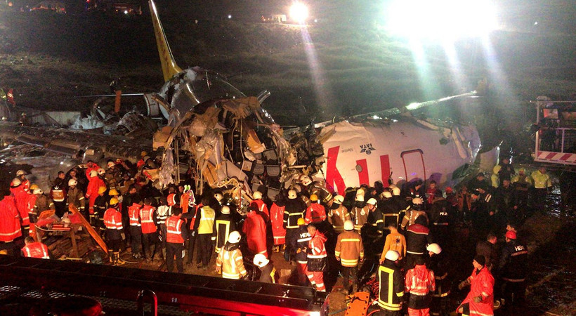 Sabiha Gökçen'deki kazada yaralanan pilotların durumu ağır