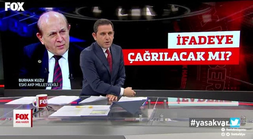 Burhan Kuzu'dan Fatih Portakal'a çok sert tepki: Tetikçilik yapıyorsun!