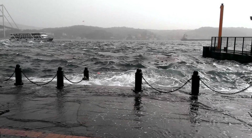 Meteoroloji fırtına için sarı alarm verdi