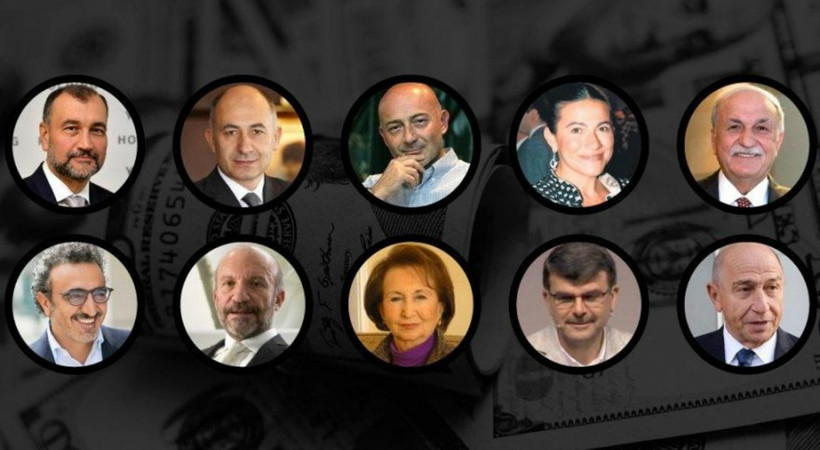 Türkiye’nin en zengin 100 ismi belli oldu!