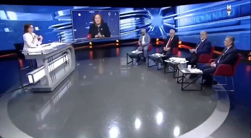 Habertürk canlı yayınında coronavirüs telefonu