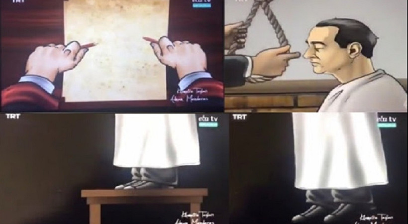 EBA TV'deki idam sahnesi için harekete geçildi