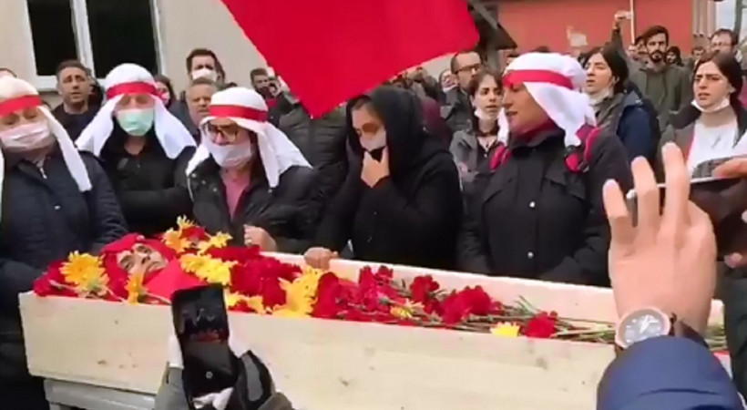 Cenazede gerginlik! Grup Yorum üyesi gözaltında