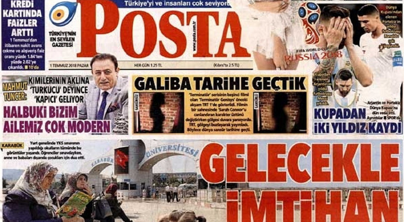 Posta gazetesinde flaş ayrılık