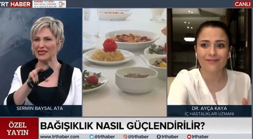 TRT spikerinden demir-döküm savunması!