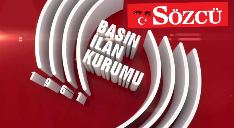 Sözcü'den Basın İlan Kurumu'na tepki!