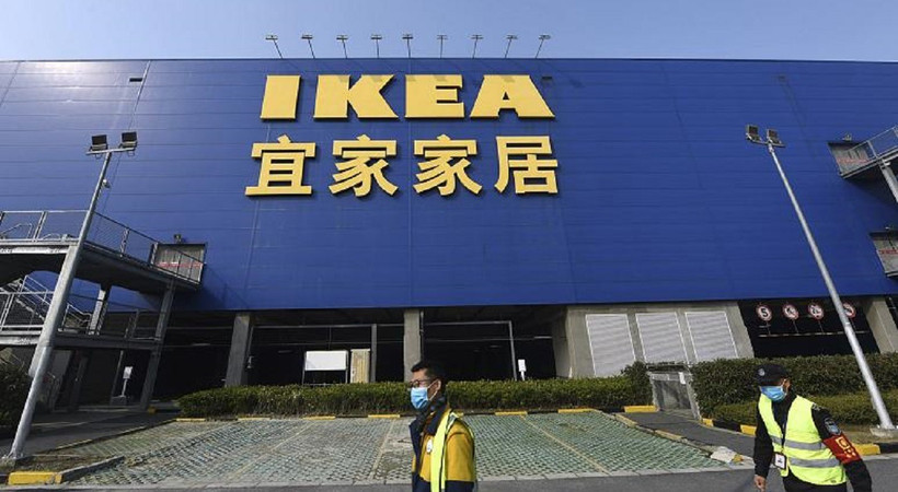 IKEA Çin mağazasındaki uygunsuz hareket viral oldu