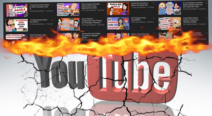 YouTube kanalında inanılmaz çocuk istismarı! Bakanlık harekete geçti...