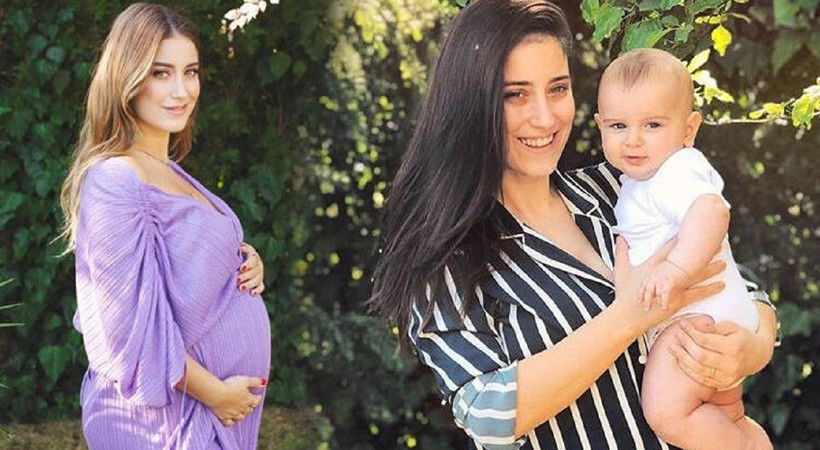 Hazal Kaya'dan oğluyla yeni paylaşım