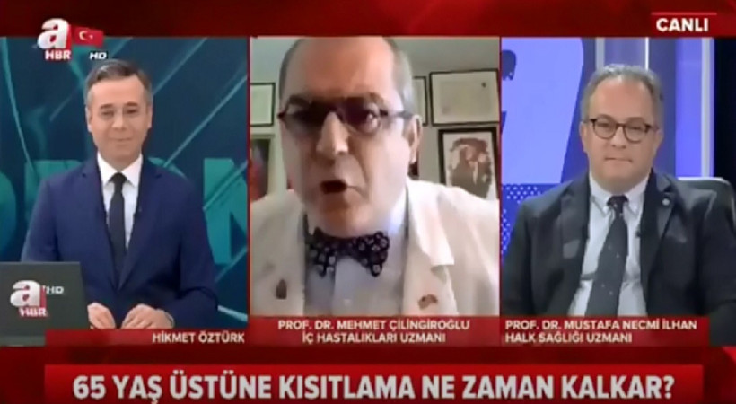 Mehmet Çilingiroğlu'ndan A Haber'de şok hareket