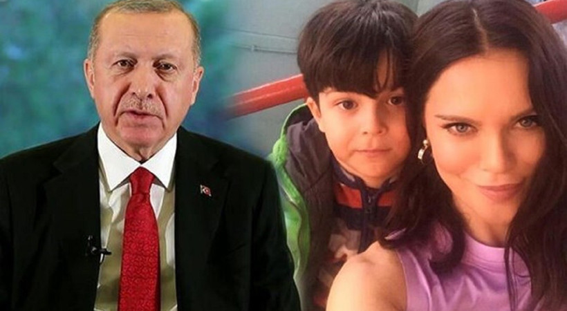 Cumhurbaşkanı Erdoğan'dan Ebru Şallı'ya destek