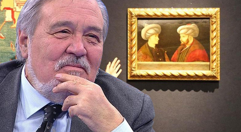 Milyonluk tabloda Fatih Sultan Mehmet'in karşısındaki genç kim?