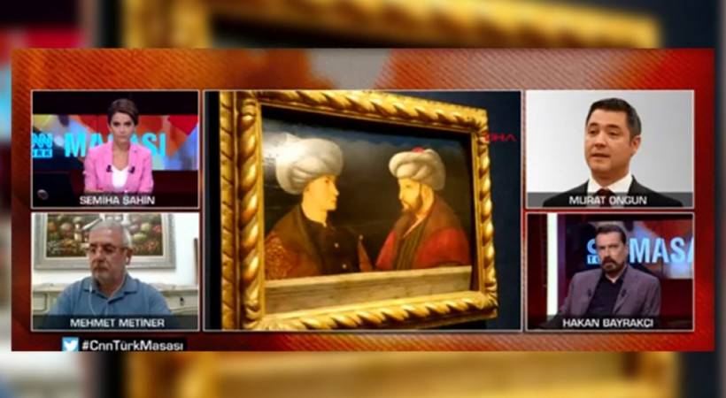 CNN Türk'te Fatih portresi polemiği!