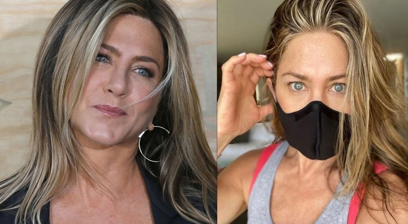 Jennifer Aniston'dan maske tepkisi: Şu lanet maskeyi takın!