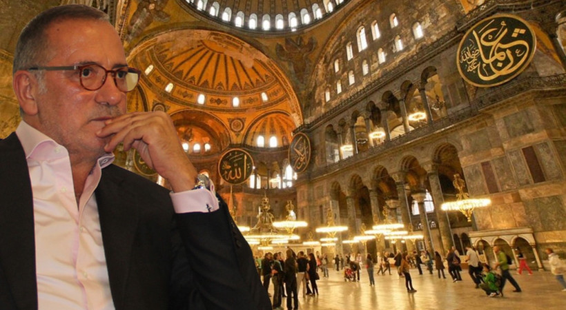 Fatih Altaylı'dan çok konuşulacak Ayasofya yorumu: Yarın İsrail de aynı gerekçeyle...
