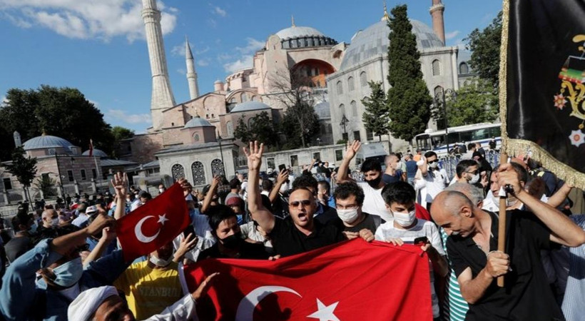 Almanya’dan flaş Ayasofya açıklaması!