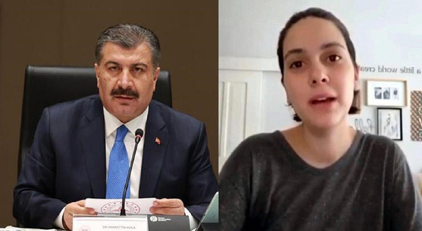 Bergüzar Korel'den Bakan Koca'ya: İyi ki varsınız