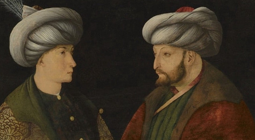 Fatih Sultan Mehmet tablosu İstanbul'da!
