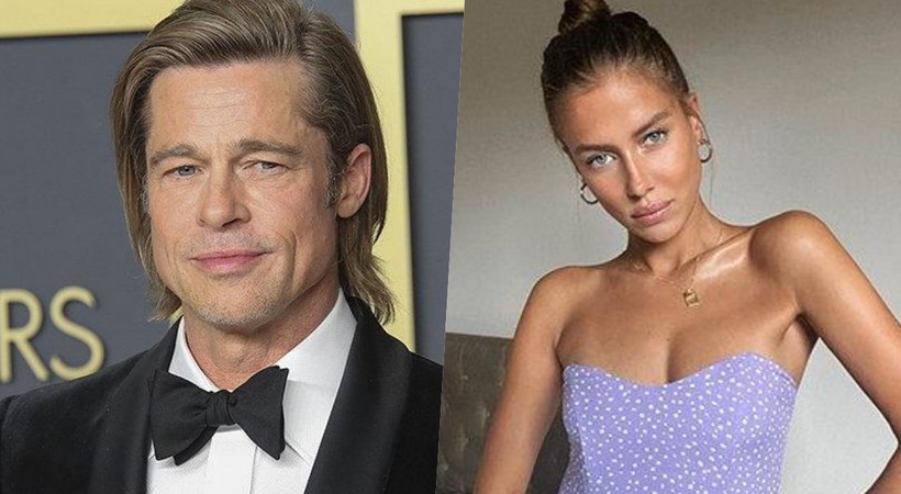 Brad Pitt, aşkı Alman modelde buldu
