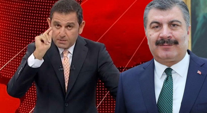 Fatih Portakal'dan Fahrettin Koca'ya tepki: 'Önce bu işi layıkıyla temizleyin...'