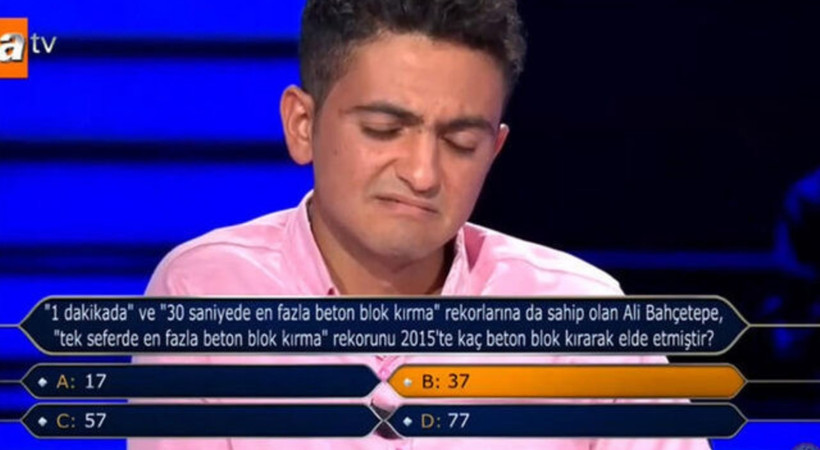 Urfalı Hikmet, Milyoner'e damga vurdu!