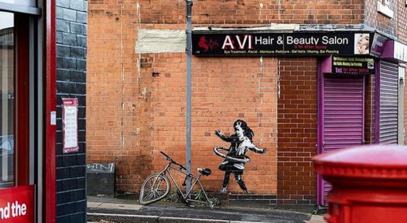 Banksy geri döndü