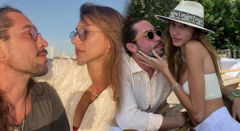 Yiğit Marcus Aral'dan sevgilisi Şevval Şahin'e destek