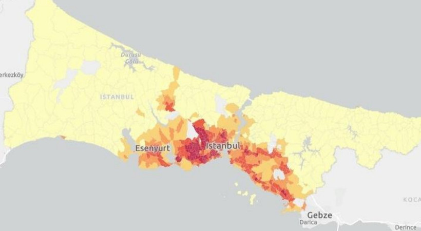 İstanbul Coronavirus kırılganlık haritası çıktı!