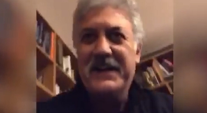 Tamer Karadağlı canlı yayında yere kapaklandı