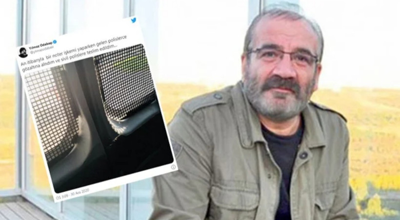 Şair Yılmaz Odabaşı tutuklandı!