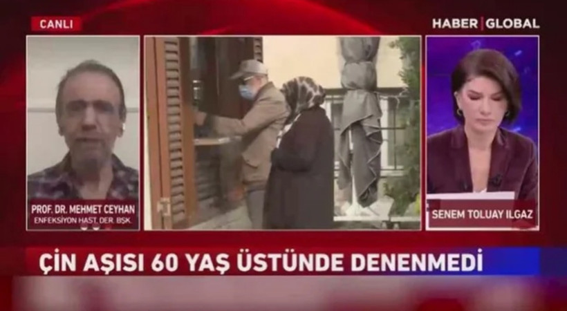 Prof. Dr. Mehmet Ceyhan'dan Çin aşısıyla ilgili flaş açıklama!