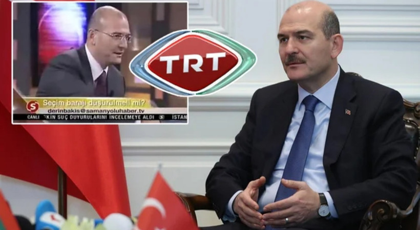 TRT Bakan Soylu’nun o görüntülerini 'telif' gerekçesiyle siliyor!