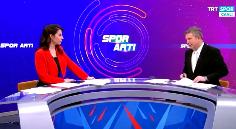 TRT spikerinin 'Mesut Özil' sorusu olay oldu