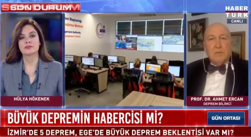 Habertürk TV’de Prof. Dr. Ahmet Ercan’a ‘Sansür’!