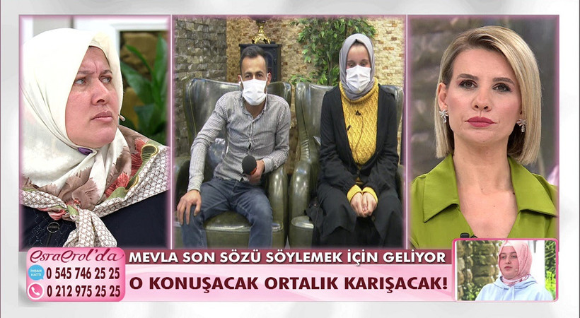 Skandal aile sırrı Esra Erol'da ifşa oldu